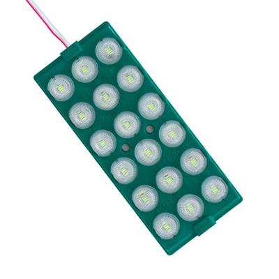 Powermaster 12 Volt 6 Watt Yeşil 18 Ledli 2li Paket Yanıp Sönen Modül Led