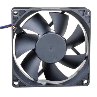 PowerMaster PM-5137 12V 80x80x25mm 8X8 12 Volt 4 Kablolu Soketli DC PC Fan