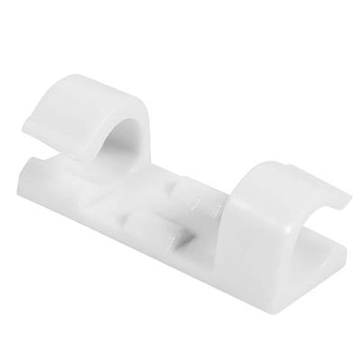 Powermaster 3M Yapışkanlı 20li Beyaz Kablo Sabitleyici Düzenleyici Klips