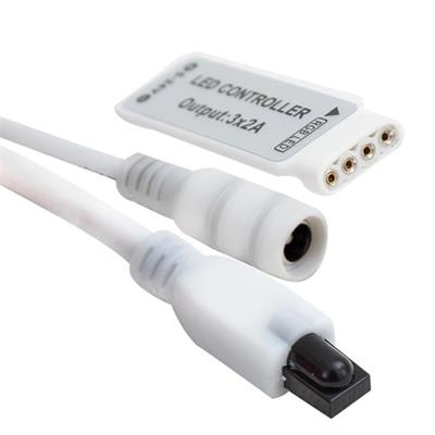 Powermaster 5-12-24 Volt 3x2 Amper Mini 24 Tuşlu Led RGB Kontrol Cihazı