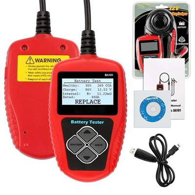 Powermaster BA101 12V 30-220Ah Akü Test Cihazı