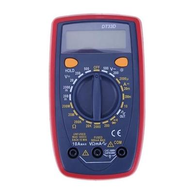Powermaster DT33D Dijital Multimetre Ölçü Aleti