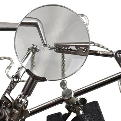 Powermaster Mercekli Üçüncü El Büyüteç Stand