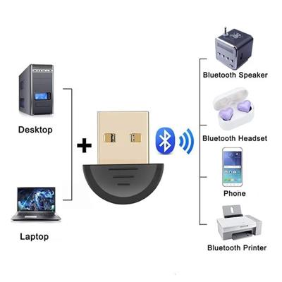 Powermaster PM-10799 Mini Usb Vista 2.0 Edr Mini Wireless Dongle Adaptör (Pc - Laptop - Masaüstü - Android)