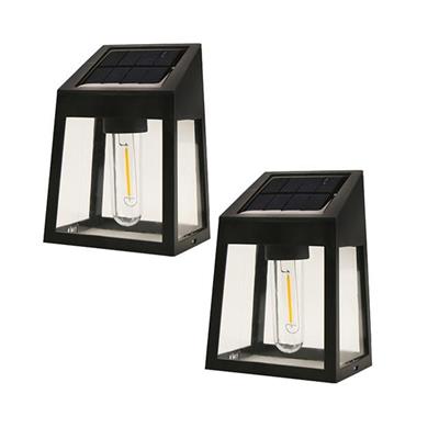 Powermaster PM-14916 Solar Güneş Enerjili Gece Sensörlü Bahçe Aydınlatma Lambası (2li Paket)