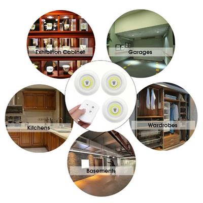 Powermaster PM-15084 Üçlü Kumandalı Pilli Dokunmatik Portatif Cob Led Işık Aydınlatma