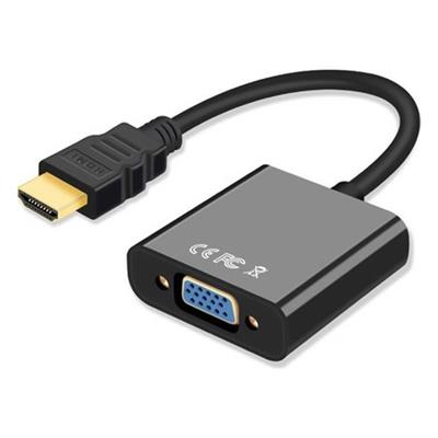 PowerMaster PM-2162 HDMI TO VGA Aktif Görüntü Çevirici Dönüştürücü Adaptör Ses Çıkışsız