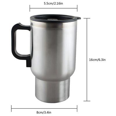 Powermaster Paslanmaz Çelik 12 Volt Araç İçi Termos KLC A-103