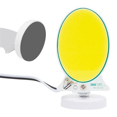 Powermaster TM-24 Cob Ledli 13 Watt Akü Maşalı 4 Metre Kablolu Taşınabilir Seyyar Panel Lamba