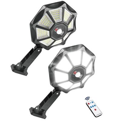 Powermaster ZB-168A Kumandalı Sensörlü Beyaz Solar Aydınlatma