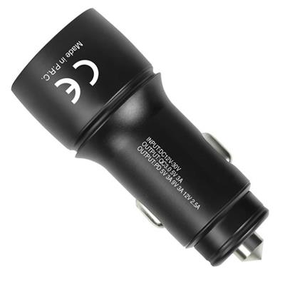 Powerway CC34 30W PD + QC 3.0 Çift Çıkışlı Metal Araç Çakmaklık Hızlı Şarj Aleti Cihazı