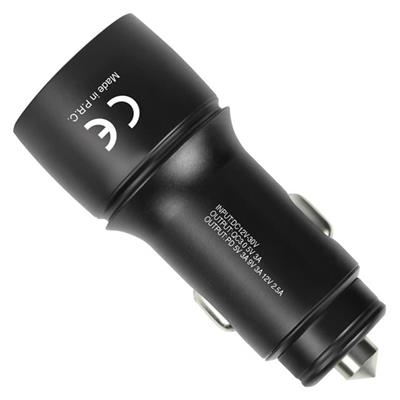 Powerway CC36 30W PD + QC 3.0 Çift Çıkışlı Metal Araç Çakmaklık Hızlı Şarj Kablolu Set