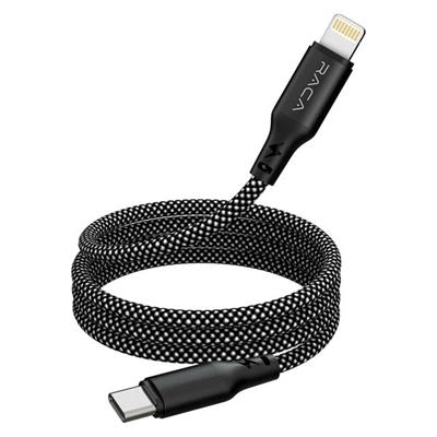 Raca RC20L 35 Watt Type-C to Lightning Manyetik Şarj Kablosu (1 Metre) - Siyah