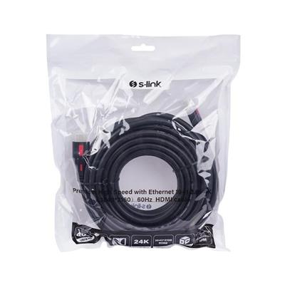 S-Link SL-HDM4K10 19+1  V2.0 4K 60Hz 10 Metre Hdmi Kablo