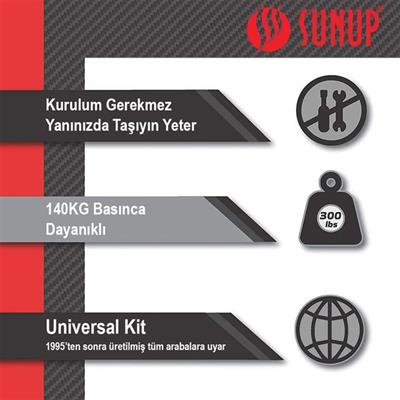 Sunup SN-26713 Araç İniş Destek Kolu Cam Kırıcı Fener Emniyet Kemeri Kesici Çok Fonksiyonlu