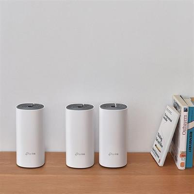 TP-Link AC1200 Deco E4 1200Mbps Mesh WIFI Sistemi (Üçlü)