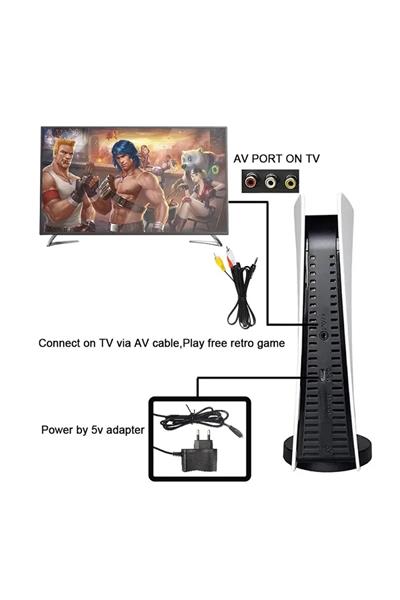 TV OYUN KONSOLU GS5 ÇİFT KOLLU KABLOLU NOSTALJİK ATARİ