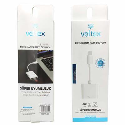 TYPE-C To 3.5mm Kulaklık Ses Çevirici Dönüştürücü Veltex VTX-506