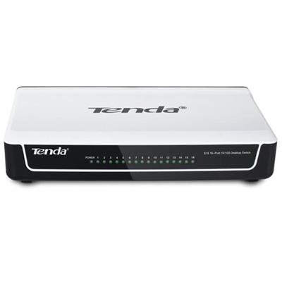 Tenda S16 10-100 Mbps 16 Port Ethernet Multiswitch