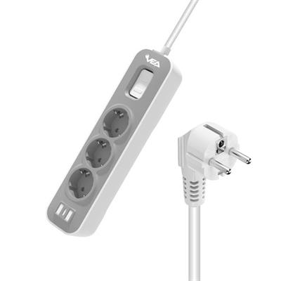 Vea VE-NOVA103 A Class 3lü Anahtarlı 1.5 Metre Akım Korumalı Priz