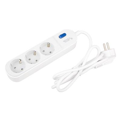 Vea VE-VEGA103 A Class 3lü Anahtarlı 1.5 Metre Akım Korumalı Priz