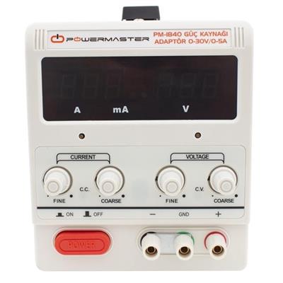 WEP WEP305D-I 0-30 VOLT/0-5 AMPER ARASI DC GÜÇ KAYNAĞI ADAPTÖR