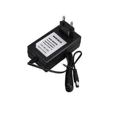 Weko 14.4 Volt - 1 Amper 5.5*2.5 Uçlu Plastik Işıklı Kasa Priz Tip Adaptör