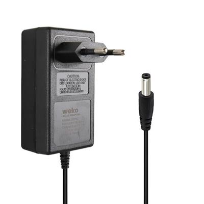 Weko 8.4 Volt - 2 Amper 5.5x2.5mm Uçlu Priz Tip Kırmızı Yeşil Ledli Yerli Üretim Akü Şarj Adaptörü