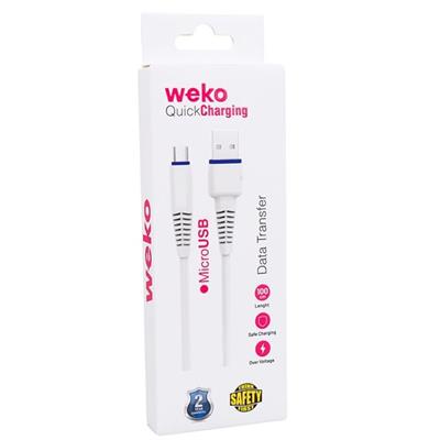 Weko WK-22020 USB To Micro USB Telefon Şarj Kablosu