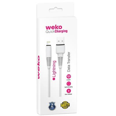 Weko WK-22022 USB To Lightning Telefon Şarj Kablosu