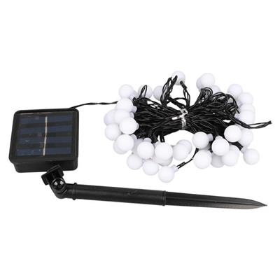 Winnboss EKL-12 7 Metre 50 Top Ledli Renkli 8 Modlu Solar Panelli Dış Mekan Aydınlatma Led 5 Watt
