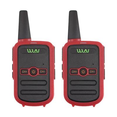 Wln KD-C51 16 Kanal 3-5 Km Kırmızı Kasa İkili Telsiz (Şarj Aleti Dahil)