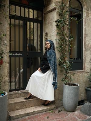 Selçuklu Krep İpek Şal