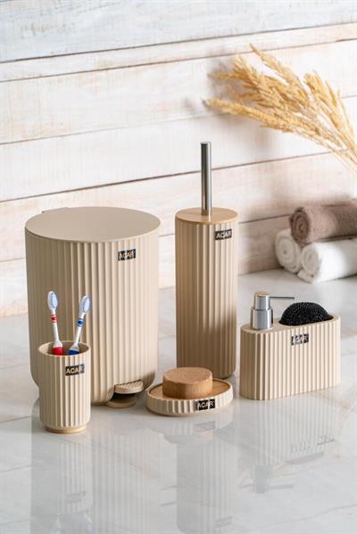 ASTORIA 5 Lİ BANYO SETİ  KREM AKR-06467\4