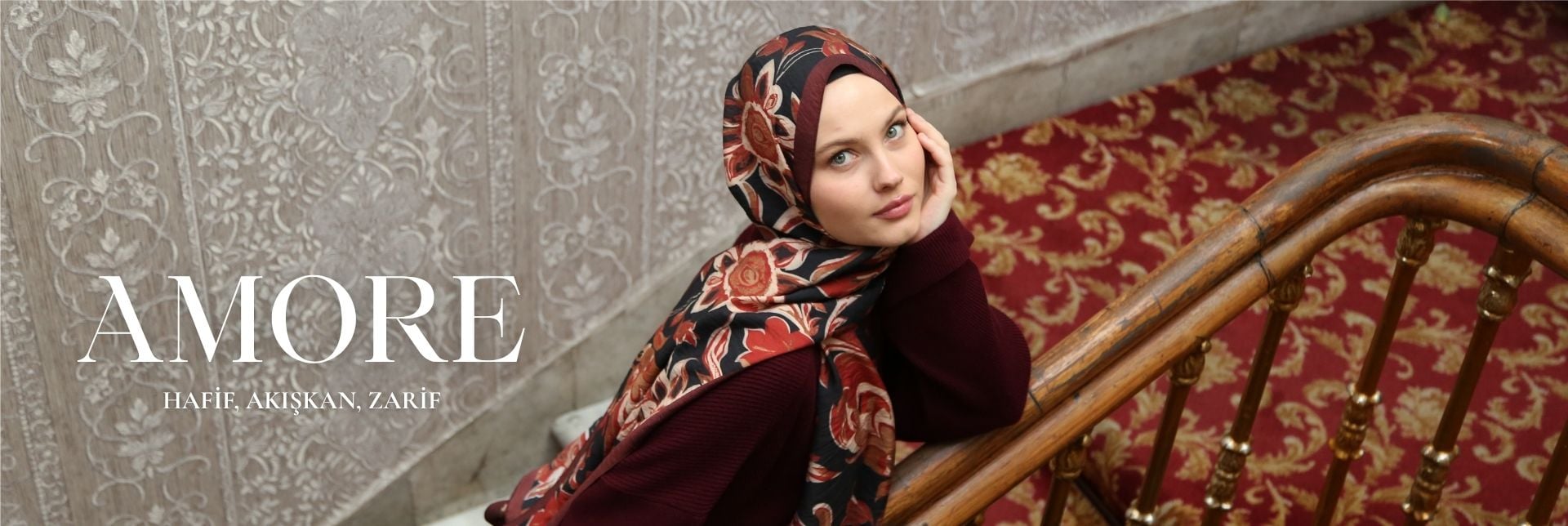 Amore Desen Şal