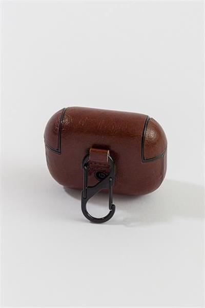 Airpods Pro Uyumlu Kahve Deri Uyumlu Kulaklık Kılıfı