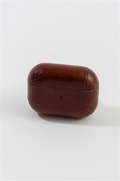 Airpods Pro 2 Uyumlu Kahve Deri Kulaklık Kılıfı
