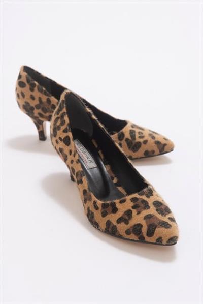 Kadın PTRA Leopar Stiletto