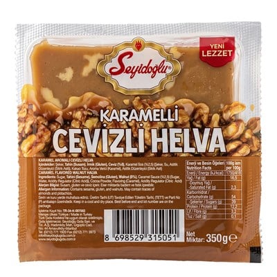 Seyidoğlu Karamelli Cevizli Yaz Helvası 350 gr