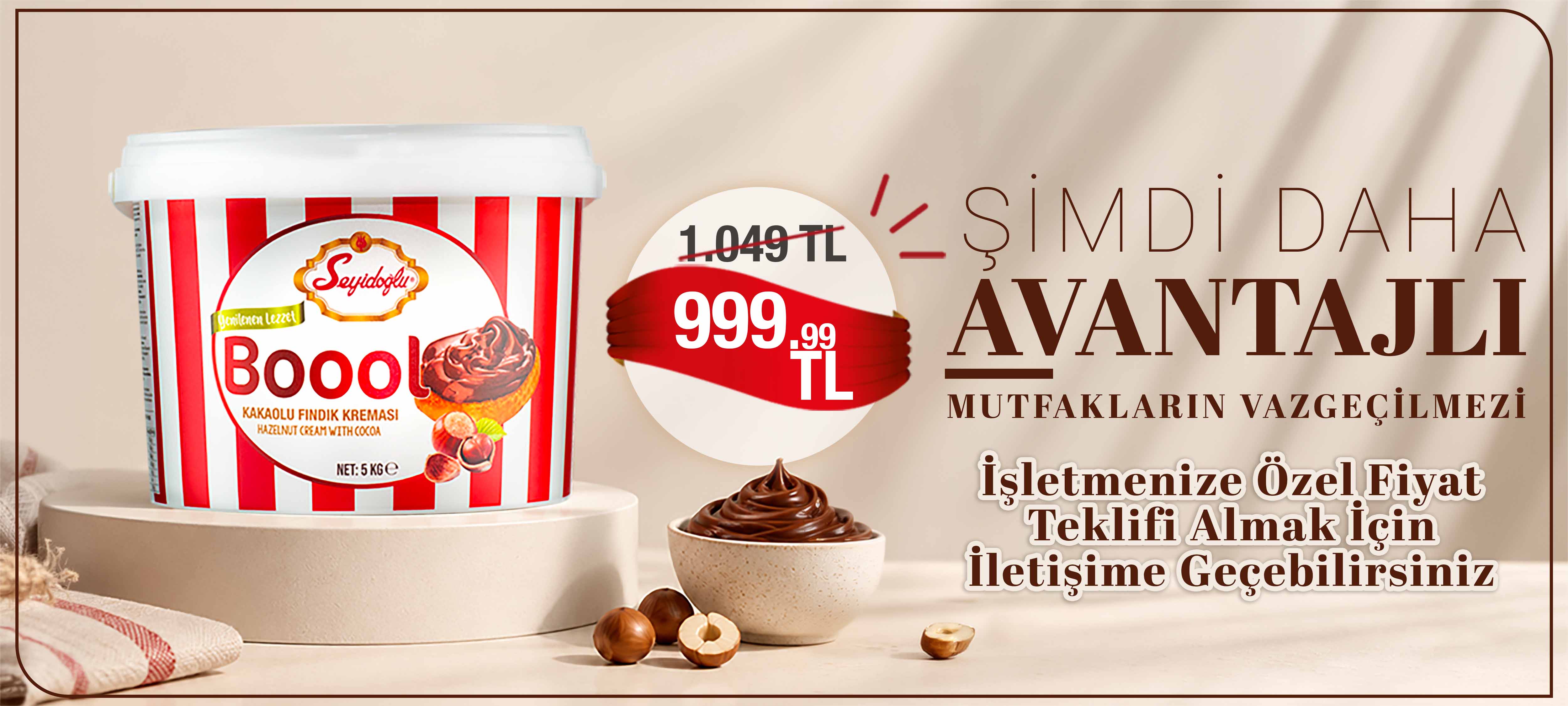 Seyidoğlu Kakaolu Fındık Kreması