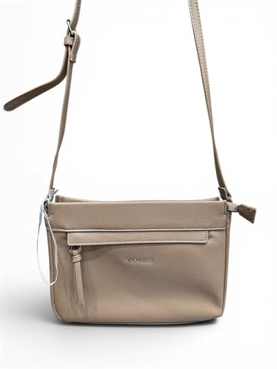 David Jones Kadın Omuz Çantası Vizon CM6843