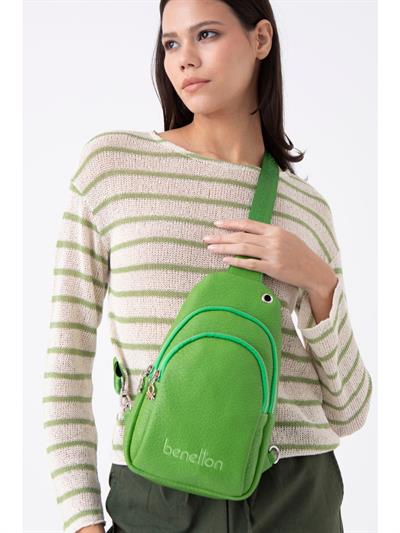 United Colors of Benetton KADIN ÇAPRAZ BODYBAG ÇANTA YEŞİL BNT1478