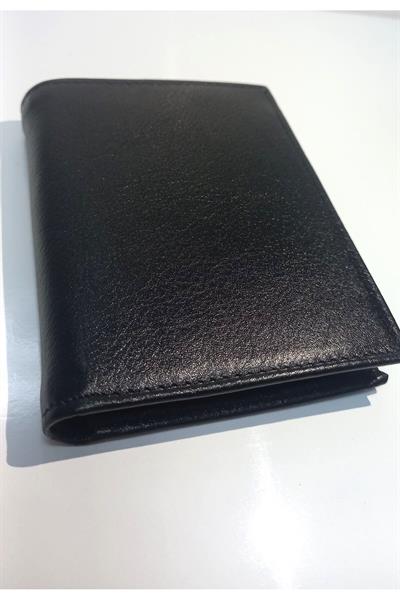 Erkek Hakiki Deri Dikey Cüzdan