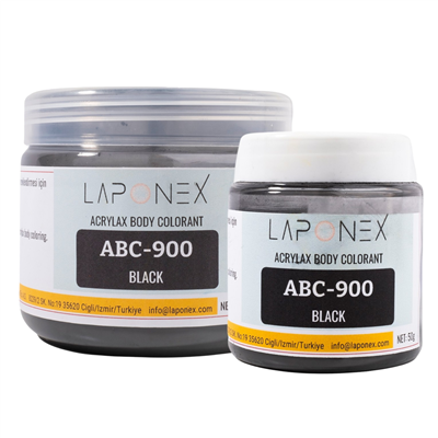 ABC-900 Black Su Bazlı Reçinelerle Uyumlu Acrylax Siyah Toz Pigment 50 g - 1522559001