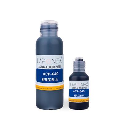 ACP-640 Reflex Blue Su Bazlı Reçinelerle Uyumlu Yoğun Pigmentli Refleks Mavi Renk Pastası 100 g - 1522516402