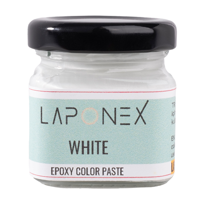 ECP-100 White Ultra Yoğun Pigmentli Beyaz Epoxy Renk Pastası 30 g - 1522501001