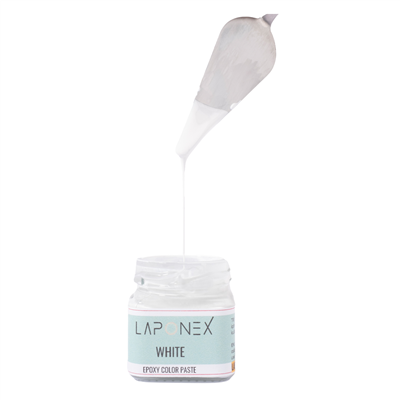 ECP-100 White Ultra Yoğun Pigmentli Beyaz Epoxy Renk Pastası 30 g - 1522501001