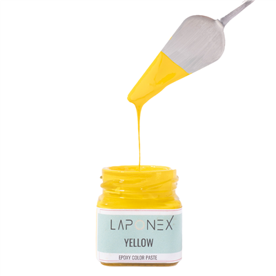 ECP-200 Yellow Ultra Yoğun Pigmentli Sarı Epoxy Renk Pastası 30 g - 1522502001