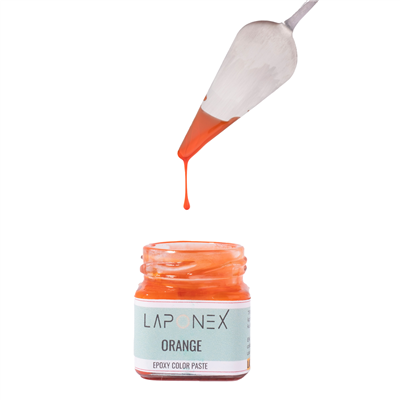 ECP-300 Orange Ultra Yoğun Pigmentli Turuncu Epoxy Renk Pastası 30 g - 1522503001