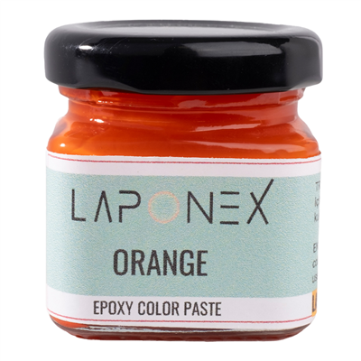 ECP-300 Orange Ultra Yoğun Pigmentli Turuncu Epoxy Renk Pastası 30 g - 1522503001